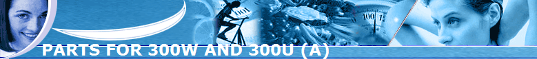 PARTS FOR 300W AND 300U (A)