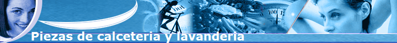 Piezas de calceteria y lavanderia